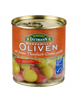 Víno z Kobylí Zelené olivy s tuňákem 